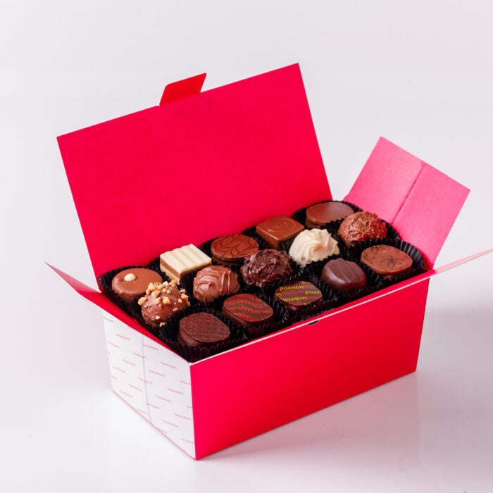 Ballotin 42 Chocolates Assortment Love Heart Sleeve