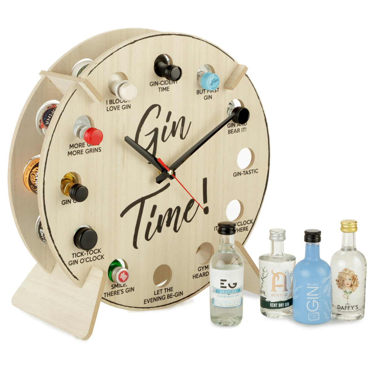 Gin Time! Clock | 12 Gin Tasting Clock Gift | Christmas 2026