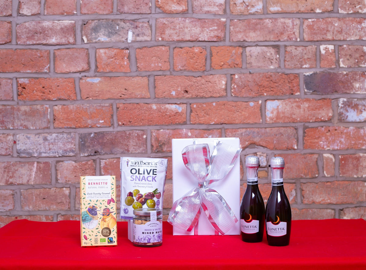 Mini Christmas Prosecco & Snack Box