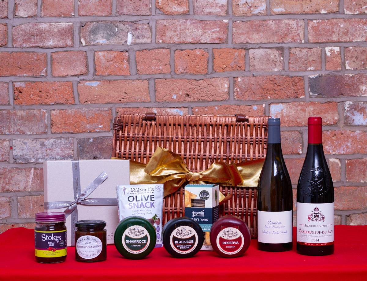 Prestige Wine, Cheese & Chocolate Hamper