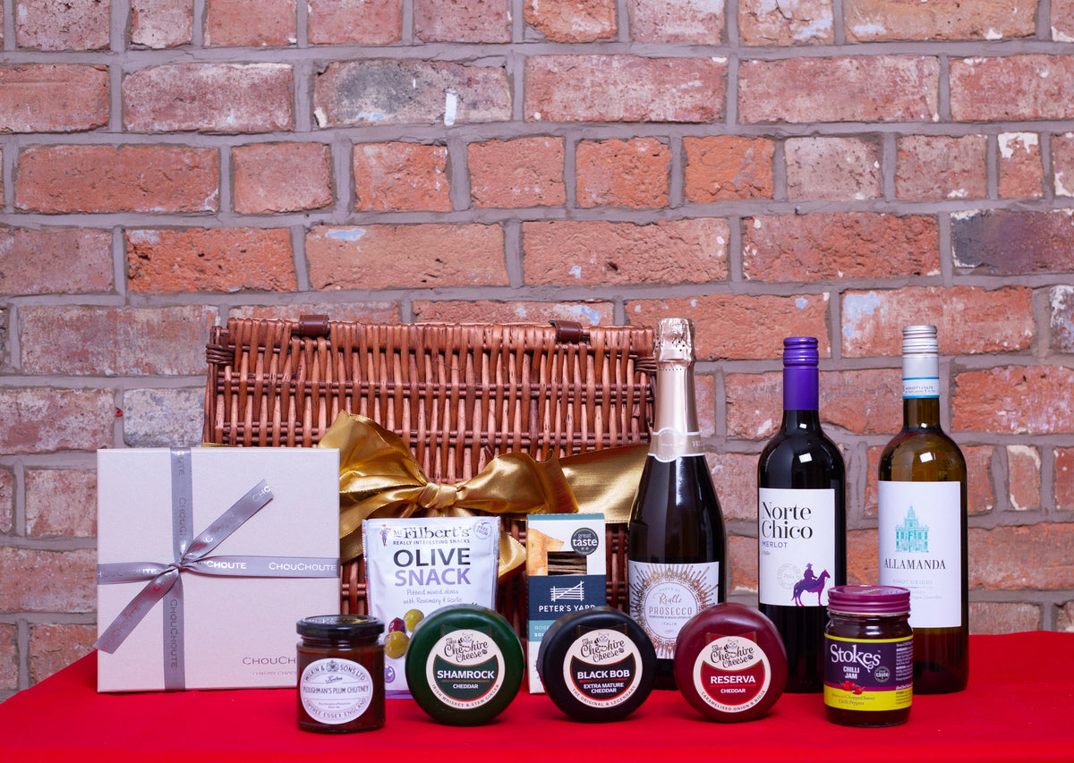 Wine, Cheese & Chocolate Hamper