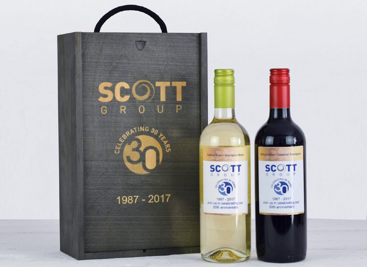 Personalised Wine Duo